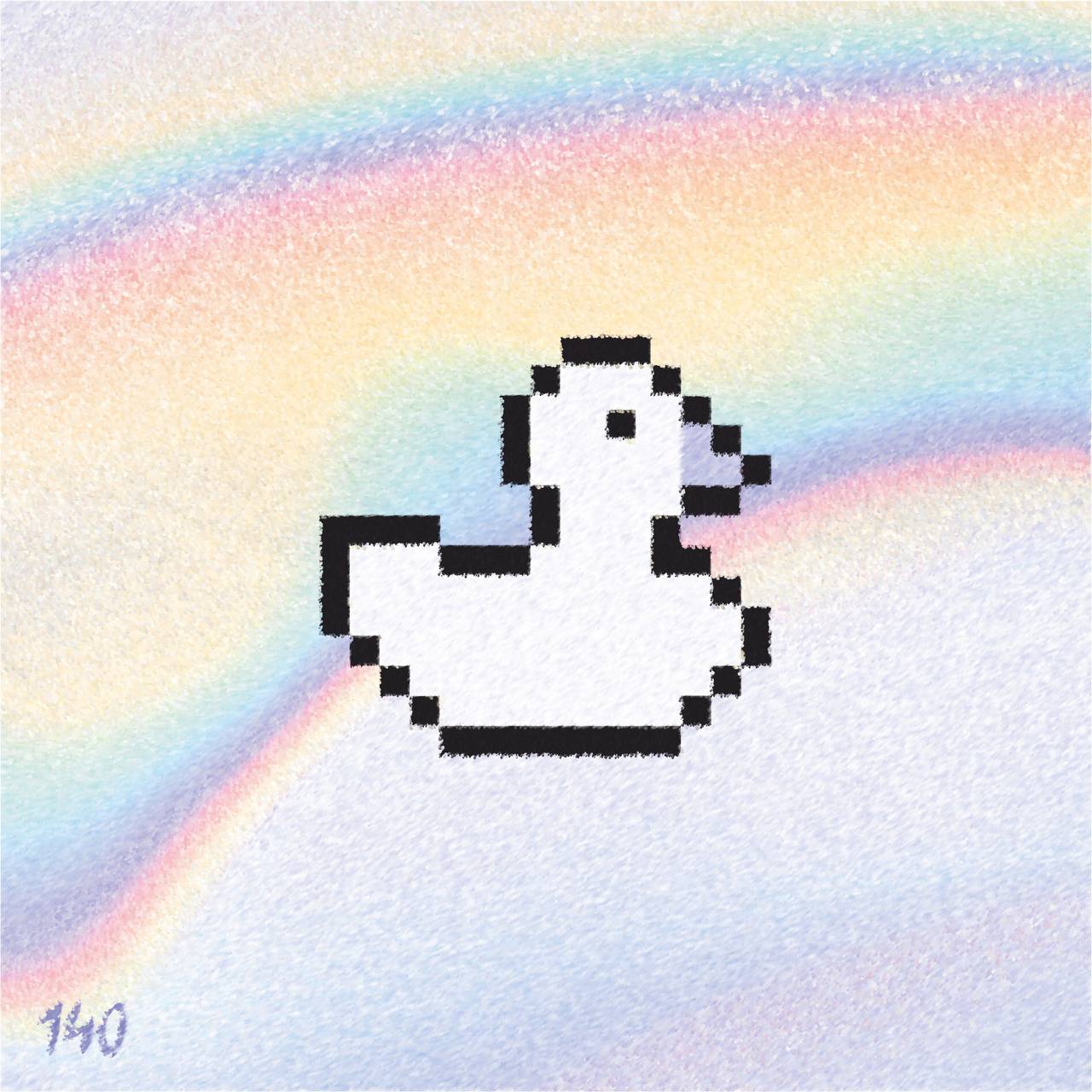 Pixel Mini Duck Icon